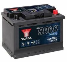 YUASA YBX9027 - Batería de arranque - YBX9000 AGM Start Stop Plus Batteries