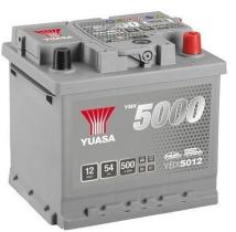 YUASA YBX5012 - Batería de arranque - YBX5000 Silver High Performance SMF Ba