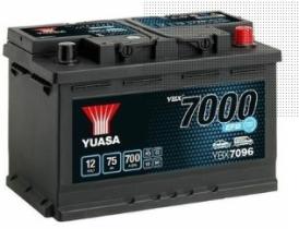 YUASA YBX7096 - Batería de arranque - YBX7000 EFB Start Stop Plus Batteries