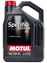 MOTUL 101575 - MOTUL | SPECIFIC VW 505.01-502.00 5W40 5L.