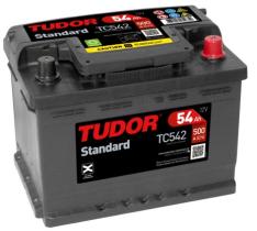 TUDOR TC542 - TUDOR BATERIA 12V54AH-500