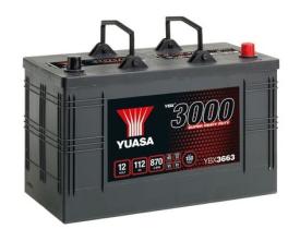 YUASA YBX3663 -  Batería de arranque - Super Heavy Duty Battery